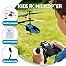 Oiumhru Gesture Sensing Indoor Flying Helicopter Toys, Controllable Helicopter with Colorful LED Lights for Home Entertainment and Fun