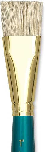 Robert Simmons Expression Brush - Capa base, mango extra corto, tamaño 1 pulgada