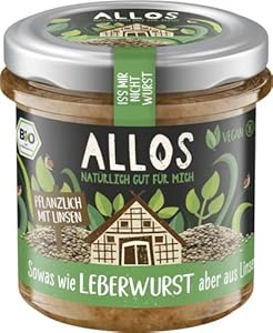 Allos Bio Iss mir nicht Wurst Leberwurst (1 x 135 gr)