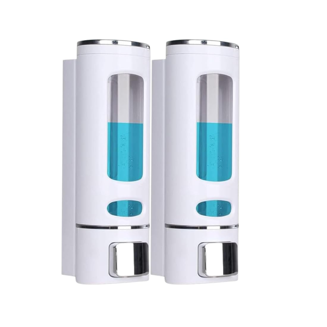 METWIN ABS Plastic Wall Mounted Soap Shampoo Conditioner Hand Wash Gel Dispenser Liquid Soap Sanitizer Dispenser for Bathroom Basin Kitchen Sink 400 ML White (Pack of 2) (B0CSCKVK7Z) Amazon Price History, Amazon Price Tracker
