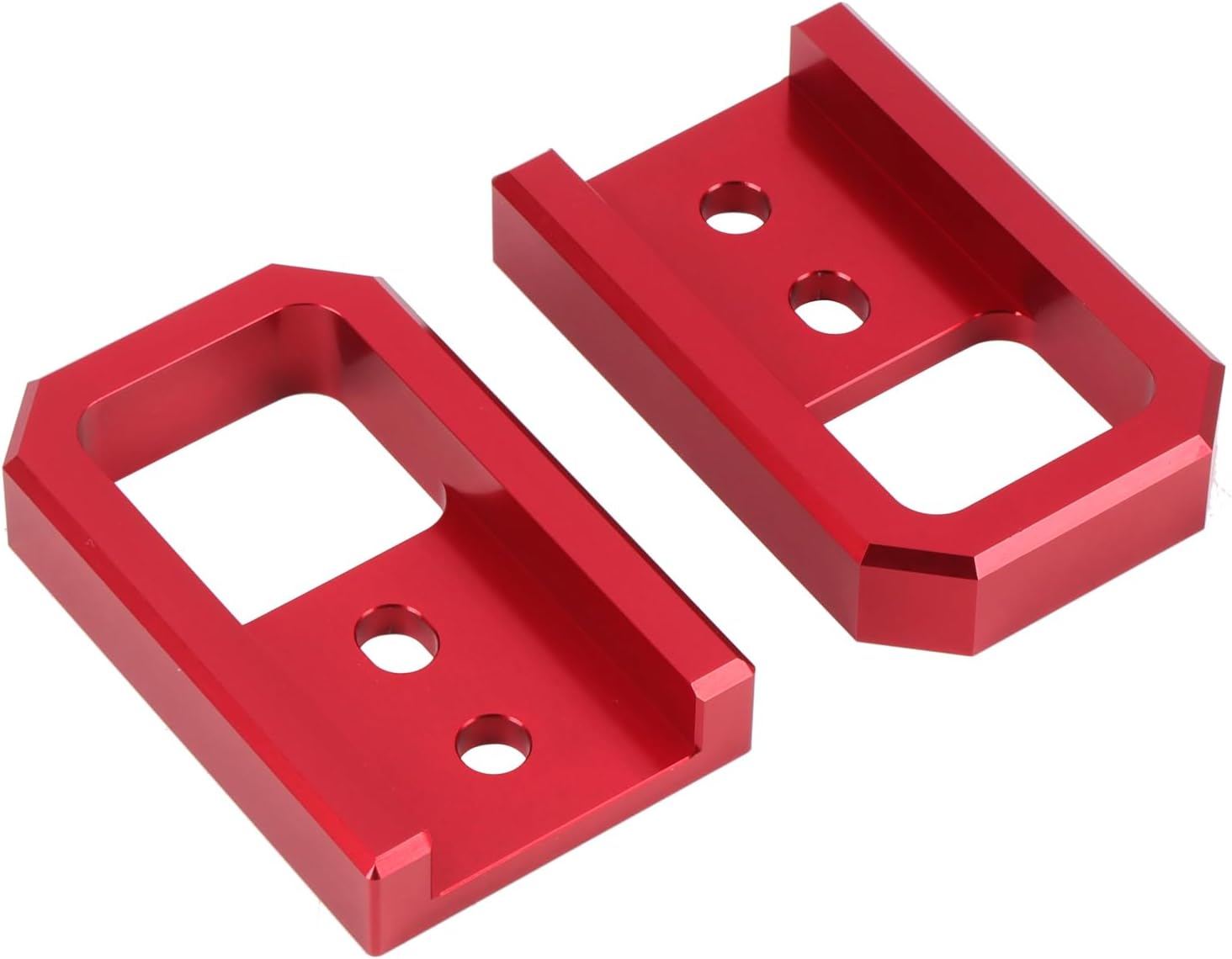 Front Tow Hooks Aluminum Pair for Toyota Tacoma (4th Gen) 2024+, 4Runner (6th Gen) 2025+, Land Cruiser (LC250) 2024+