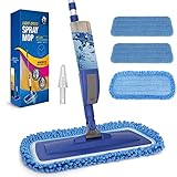 Spray Mops for Floor Cleaning,Wet Dry Refillable Mop for Hardwood Floors with 3pcs Reusable...