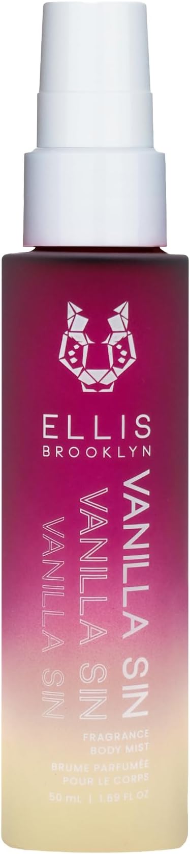 VANILLA SIN Fragrance Mist - Gourmand Perfume Mist with Black Cherry, Fresh Freesia, & Bourbon Vanilla, Vegan Perfume Made In The USA, 50ml 1.7 Fl Oz