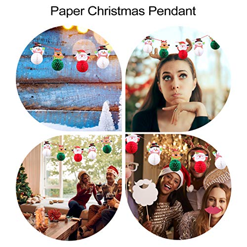 2 Conjuntos Enfeites De Natal Lembrancinhas De Festas Decorações De Redemoinho De Natal Flâmula De N