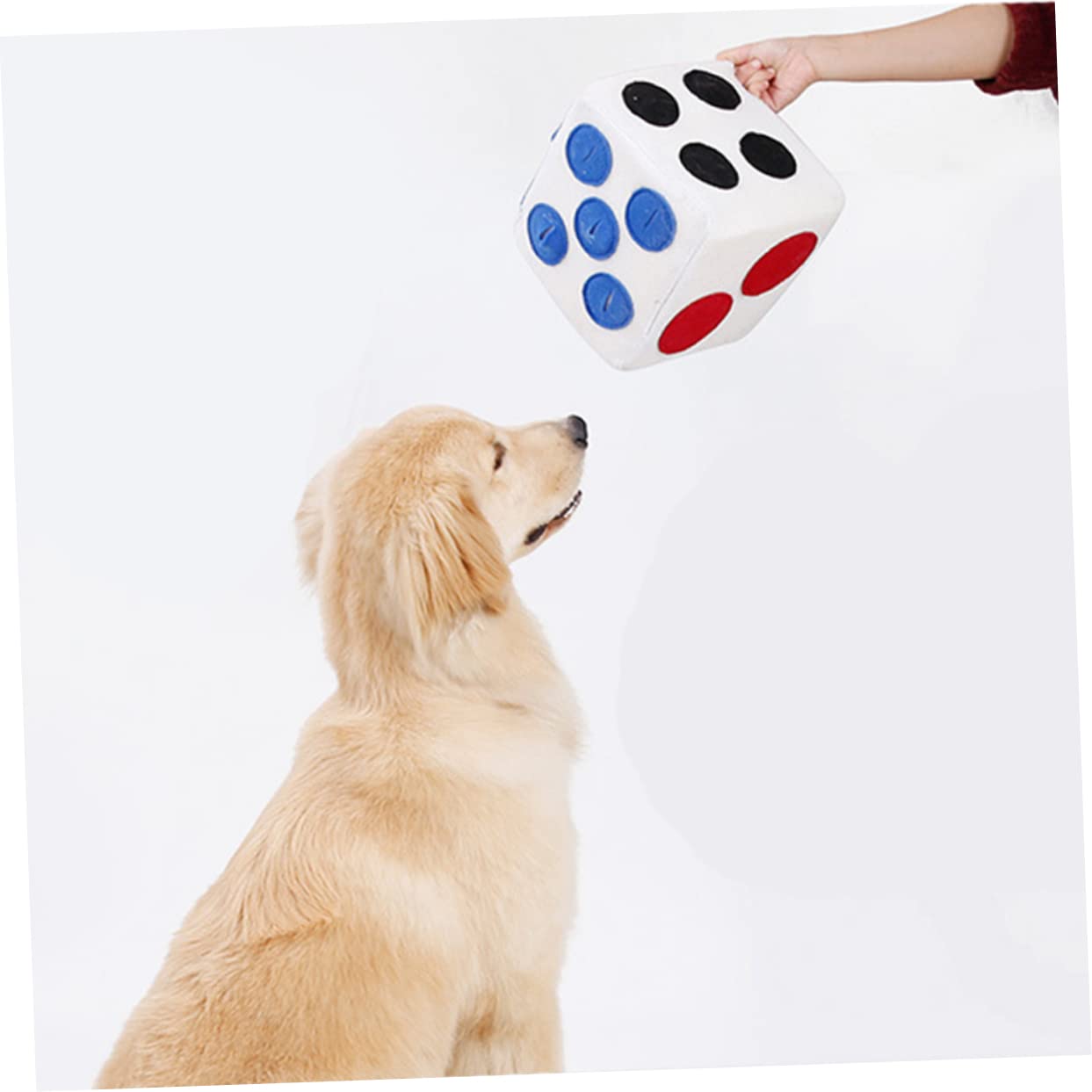 TOYANDONA Dados de Entrenamiento de Perros Juguetes de Animales Cachorro Juguetes Cachorros Juguete Perro pequeño Juguetes de Peluche para Perros Mascotas Perro de Juguete