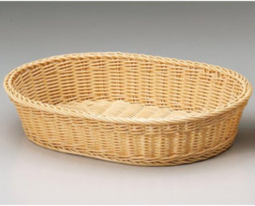 5個セット 卓上小物 36.5cmPP楕円バスケット(ポリプロピレン) [36.5&times;27&times;8cm] 海外製 和食器 旅館 料亭 飲食