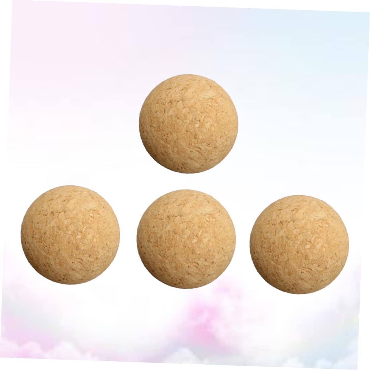 Veemoon 36mm Wooden Foot Table Soccer Balls Interactive Toys for Boys and Girls Perfect for Home or School