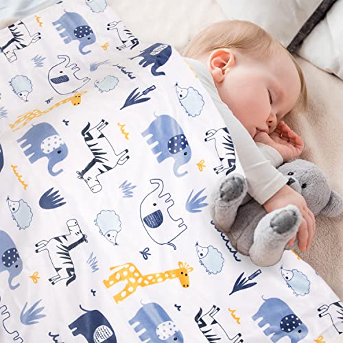 Homritar Baby Blanket For Boys And Girls Soft Minky With Double Layer Dotted Backing, Cute Woodland Animals Printed 30 X 40 Inch Receiving Blanket #TOP1