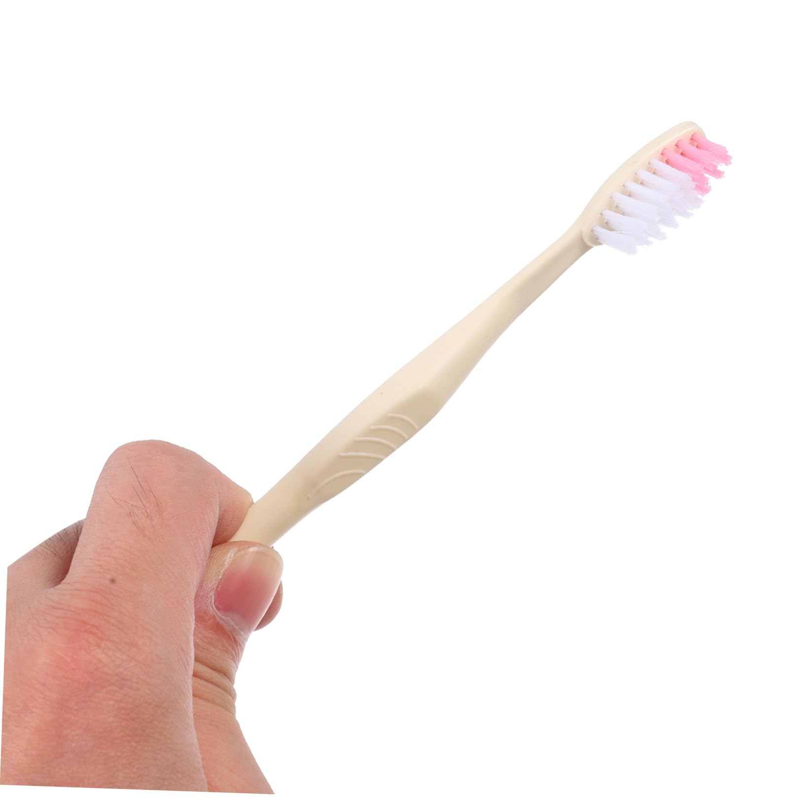 ERINGOGO Spazzolino da Denti Manuale Monouso con Dentifricio Confezionato Singolarmente Set da 100 Pezzi Trasparente Spazzolino da Viaggio Usa e Getta per Campeggio e Viaggi