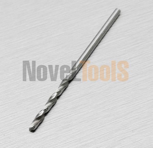 10-Piece HSS Twist Drill Bit Set - 0.7mm Diameter, Bright Finish, Perfect For Jewelry Making