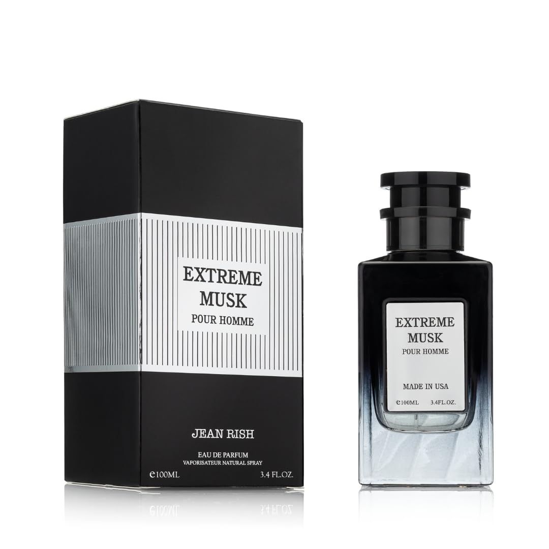 Amazon.com : Jean Rish Extreme Musk, Eau De Parfum for Men (3.4 Fl