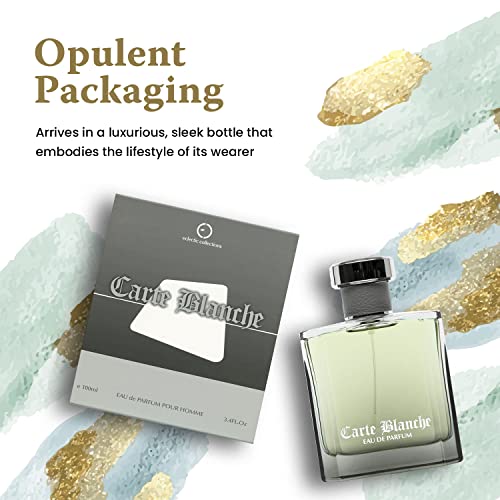 Carte Blanche Mens Fragrance, Cologne For Men, Eau de Parfum Natural Spray, Tangerine, Marine And Orange Scents - Image 5