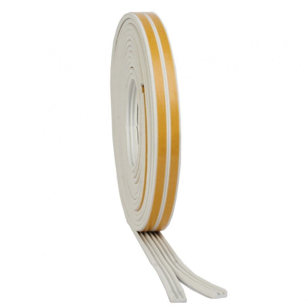 Stormguard White Epdm Rubber E Profile Weatherstrip Seal 20 Metres
