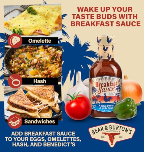 Image of Bear & Burton's Sauce Pack - Original, Fireshire, Breakfast & Breakfast Too