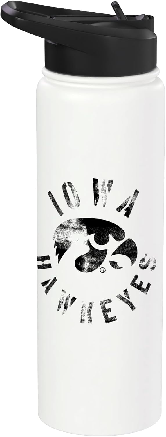 Iowa Hawkeyes | Official NCAA Merch | 21BK01 Stainless Steel Insulated Water Bottle