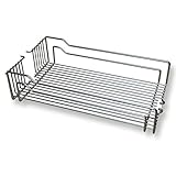 2 x Colgado Cesta 250 x 467 x 110 mm para el Sistema de Almacenaje Dispensa de Kesseböhmer Cesta Metálica para Mueble de