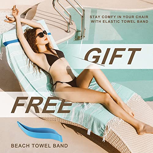 Genovega Turkish Beach Pool Towels Sand Free Quick Dry Oversized Extra Large Bulk Swim Blanket Set Adult Clearance Carnival Cruise Ship Essentials Packing List Vacation Travel Accessories Must Haves3