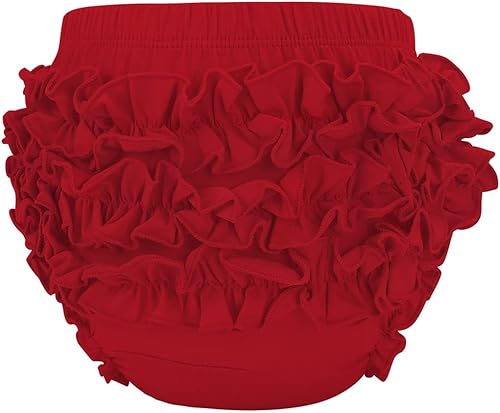 Miniatura 2 de Century Star Baby Bloomers - Funda para pañales con volantes para niñas y recién nacidos, pantalones cortos de algodón