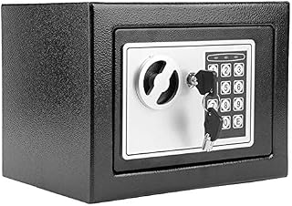 Modrine Security Safe - Digital Safe, Electronic Steel, Fireproof Lock Box with Keypad