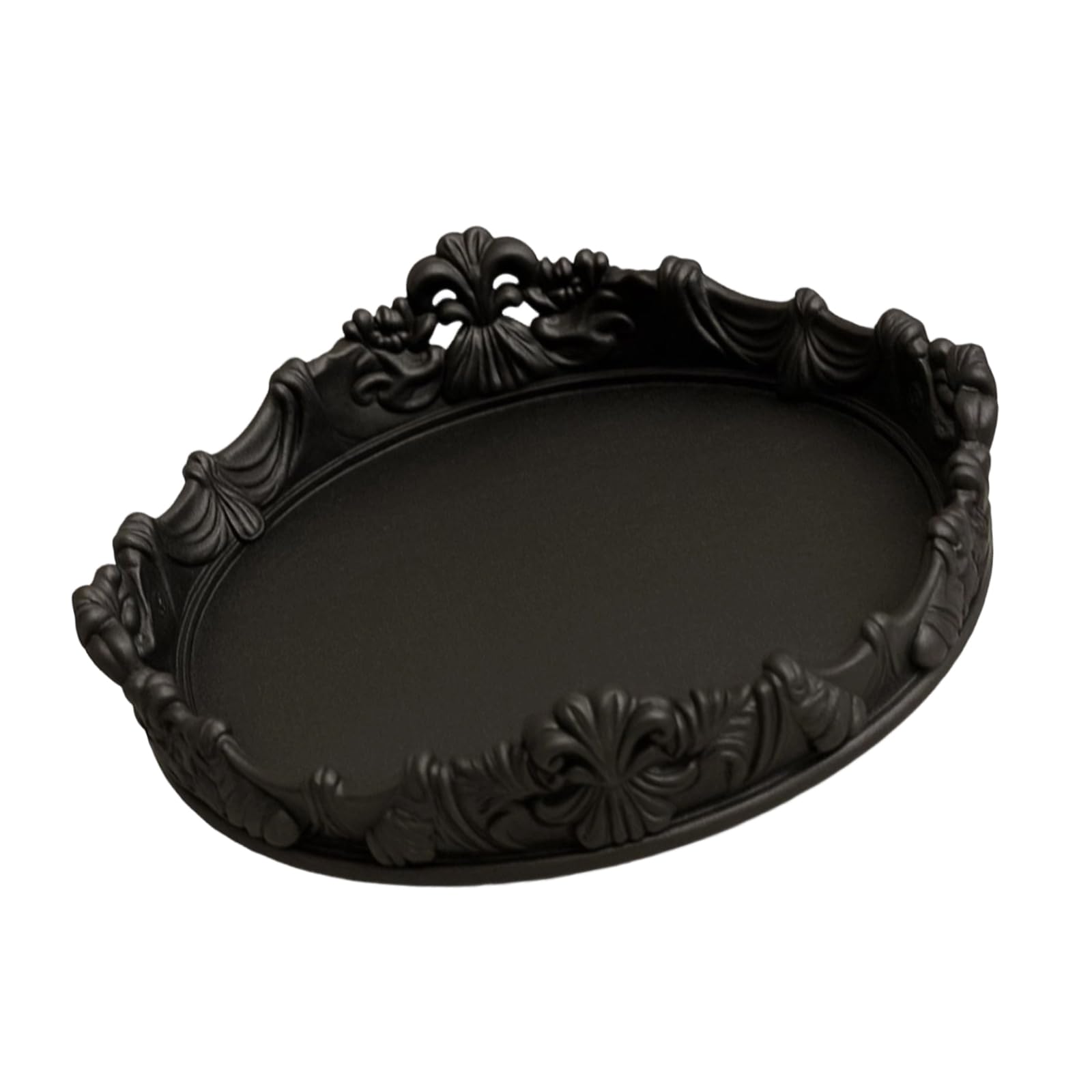 Hrtyvhin Multicolor Unique Gothic Baroqueness Patterned Tray Jewelry Storage For Organizing Earrings Rings Other Small Decorative Items Vintage Jewelry Planner Tray