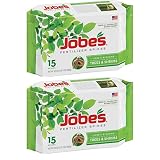 Jobe's Tree Fertilizer Spikes, 16-4-4 Time Release Fertilizer for All Shrubs & Trees, 15 Spikes per Package - 2