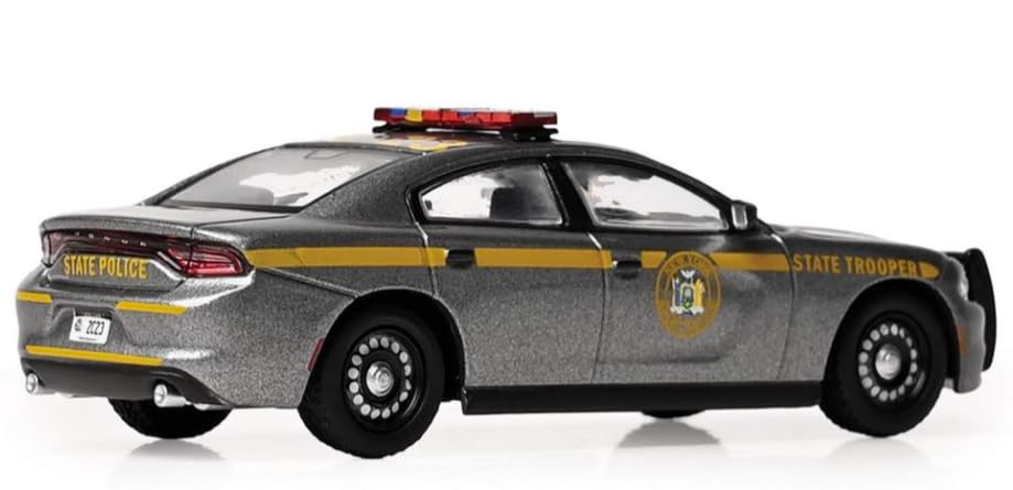 IXO IA64025 2023 Dodge Charger Pursuit Modelo Coleccionable 1/64 miniatura 3
