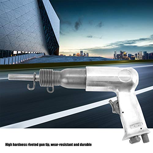 image for Qiilu Pneumatic Air Riveter Gun, 190 Type Handheld Air Riveter Gun Rou
