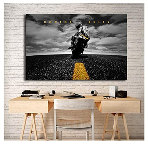 JCYMC Puzzle 1000 Teile Puzzle Valentino Rossi (Valentino Rossi) Motorrad Erwachsene Kinderspiel Lernspielzeug Tl21Zv Cover