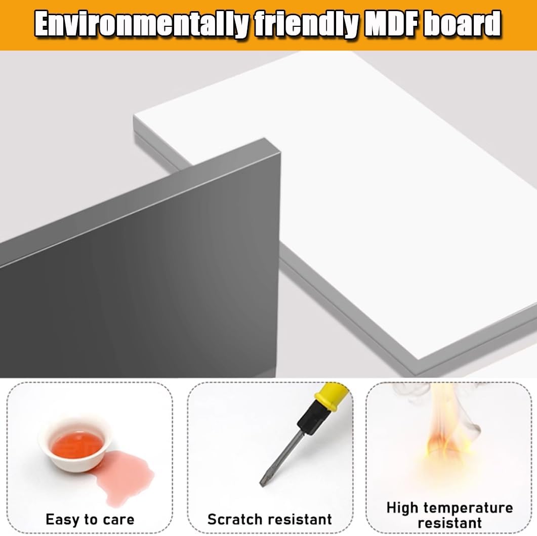 Freestanding Wall Room Divider with Bookshelf & Coat Rack, White Storage Cabinet Privacy Screen, Space-Saving Display Shelf, 47.2"x9.4"x79.5"