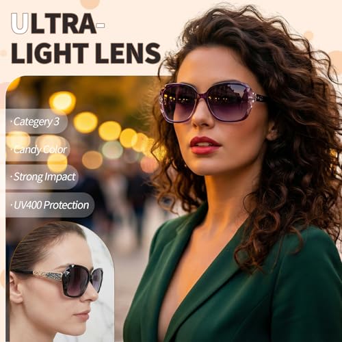 Image of DragonflyDreams Women Large Sunglasses, UV 400 Glasses