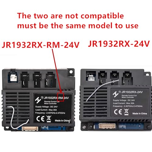 JR1932RX-RM 24V Control Box for Kids' Electric Ride-On Car Parts