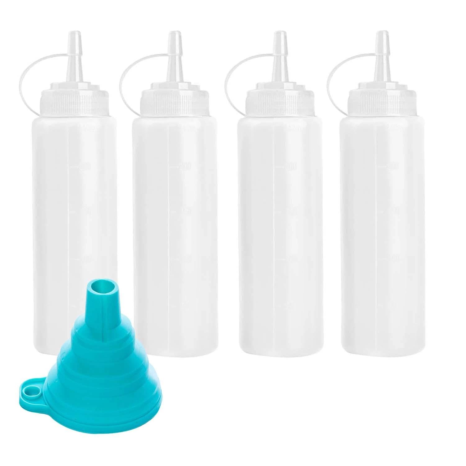 4 Pack Squeeze Bottle