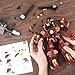 HIGH GODO Mech Robot Transforming Building Blocks Set for Adults,City Warrior Justice Hero Soldier Mech Model Building Kit, Cool Creative Robots Toys Gift for Teens Boys, 588 Pieces