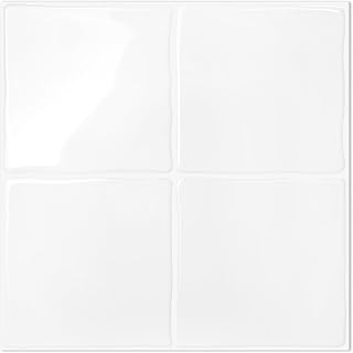 STICKGOO 10 Sheets Peel and Stick Backsplash - 9" x 9" 3D Adhesive Peel and Stick Tile Backsplash for Kitchen&Bathroom