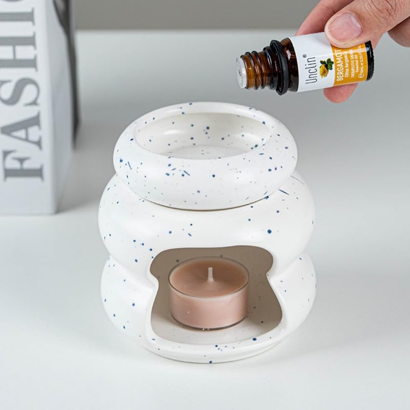 Difusor aromático eléctrico de cerámica glossy terracota miniatura 5