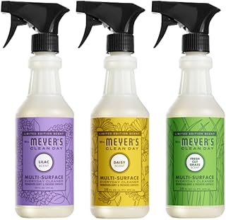 CLEAN DAY Multi-Surface Cleaner 16 Fl Oz Each, 1 CT (Lilac + Daisy + Fresh Cut Grass) (Variety Pack)
