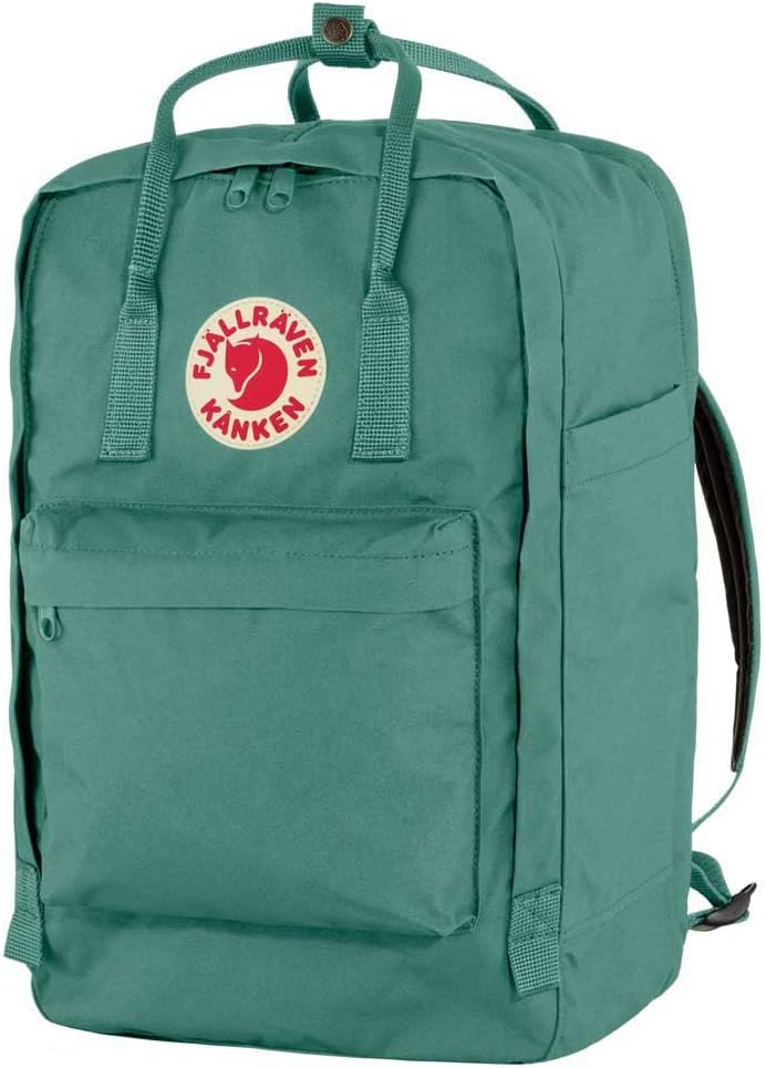 Fjallraven Kanken Laptop 17" Backpack, Frost Green - Image 4