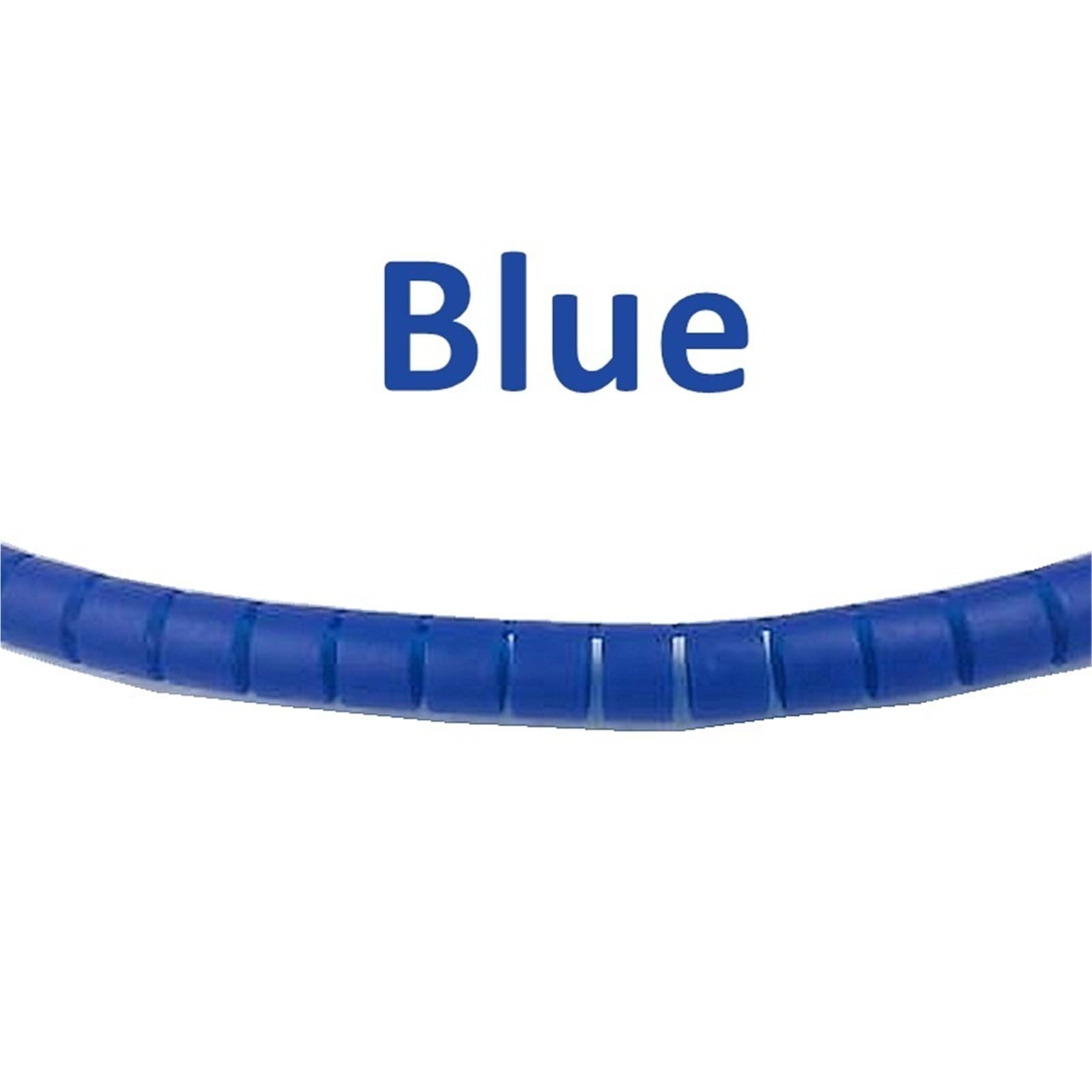 Avvolgitore di protezione for cavi a spirale, ID 30 mm(Blue,10 Meters)