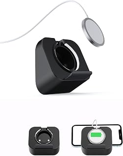 Wall Mount Holder for Magsafe Charger, (Black) | Fit for Magsafe Accessories, Bedside Phone Holder Compatible with iPhone 14/pro/13/13Pro/15/16 (Charger Not Included)