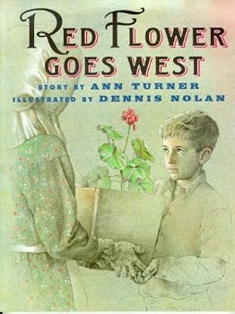 Hardcover Red Flower Goes West Book