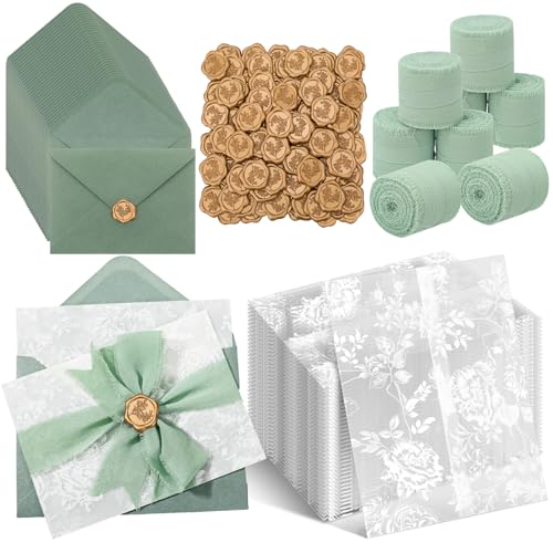 YooNotee 100 Set Wedding Invitation Kit Wedding...