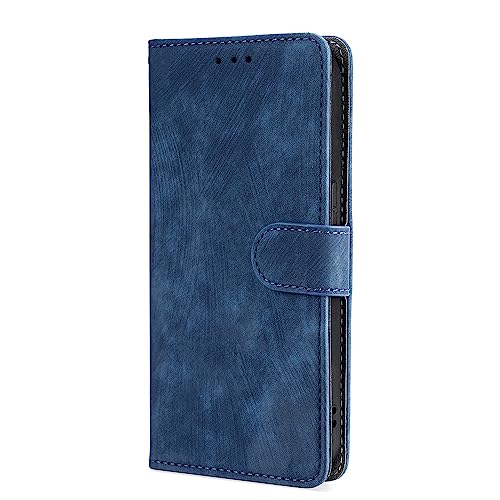 hdqIHülle Hülle Kompatibel mit ZTE Nubia P7 Pro 5G/Optus X Value 5G, RFID-Blockierung, Magnetisches Flip-Leder, Stoßfeste Schutzabdeckung mit Kartenfächern & Ständer