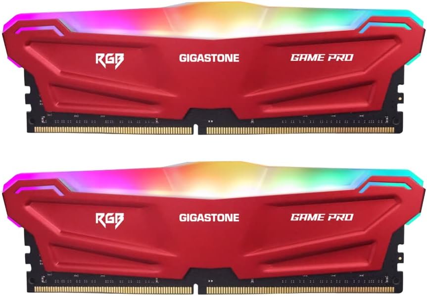 Gaming Desktop Memory GIGASTONE Game PRO 32GB DDR4 RAM Kit