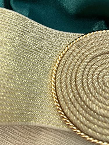 Zahsy Elastic Belt Cinch Waistband For Lady Belt Waist Sealing Retro Belts For Women Dresses Wide Elastic Belts For Women Belts Elastic Gold #TOP1