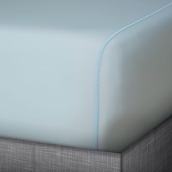 SHEEX Midnight Label Cooling Sheet Set, Queen, Spa Blue