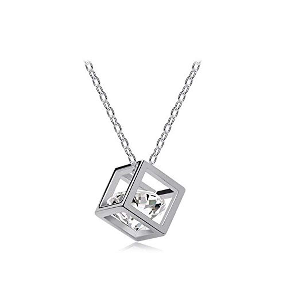 Nakabh Premium Crystal Stone Fashion Pendant Necklace Chain For Women and Girls (Design 02) (B01N1VAE7Z) Amazon Price History, Amazon Price Tracker