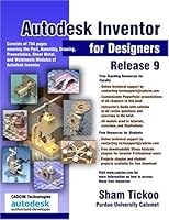 Autodesk Inventor for Designers Release 9 1932709061 Book Cover