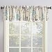 No. 918 Hoot Owl Print Kitchen Curtain Valance, 56" x 14", Mocha Brown