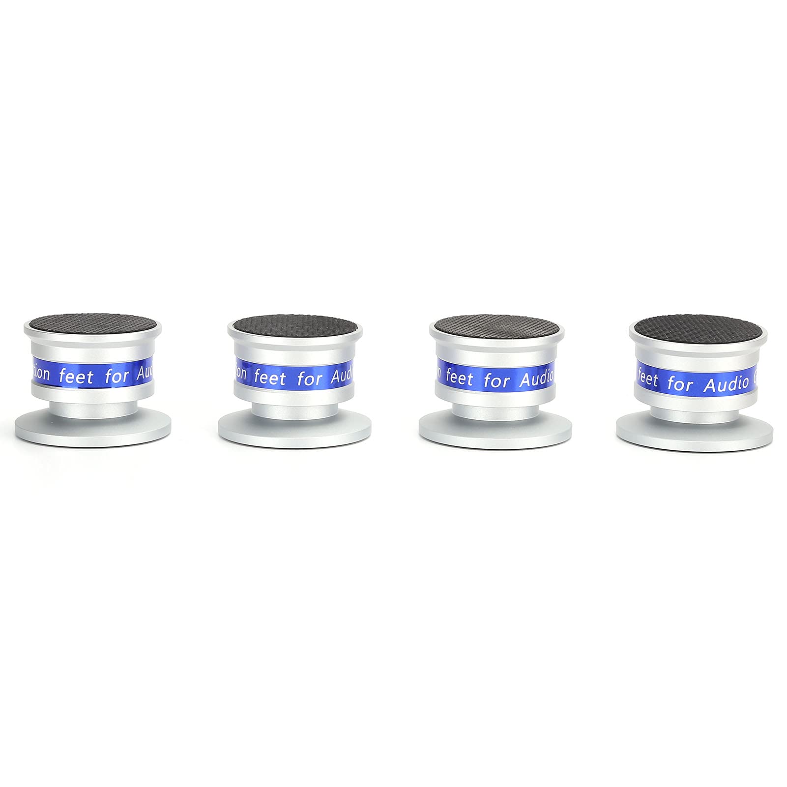 I Preffair Isolation Feet Turntable Isolation Pad Spikes For Dvd Amplifiersilver (Silver)