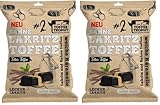 Toffee Trophy Sahne Lakritz einzeln verpackte weiche Toffees 200g (Packung mit 2)